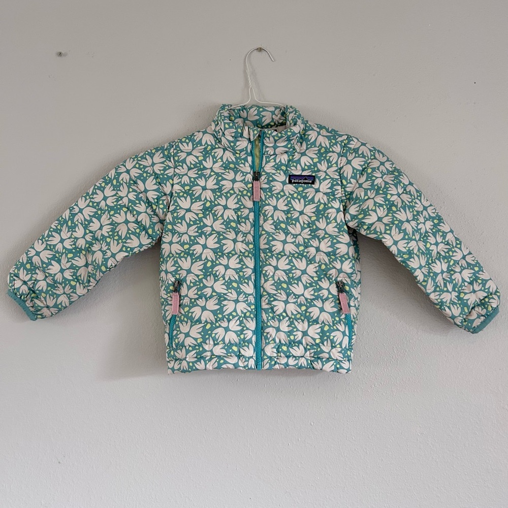 Patagonia Down Sweater Jacket Floral